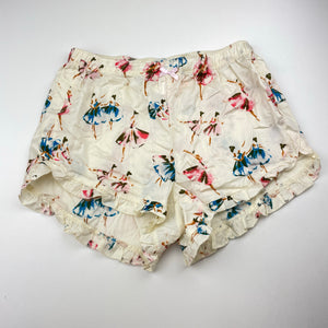 Girls Petite Papinelle, cotton pyjama singlet & shorts, ballerinas, EUC, size 8-10,  