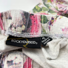 Load image into Gallery viewer, Girls ROCK YOUR KID, stretchy pyjama top &amp; bottoms (wash fade), FUC, size 4,  