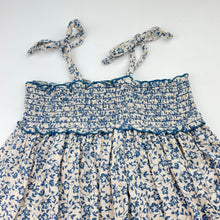 Load image into Gallery viewer, Girls The Big Citizen, lightweight floral summer dress, EUC, size 4, L: 46cm