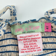 Load image into Gallery viewer, Girls The Big Citizen, lightweight floral summer dress, EUC, size 4, L: 46cm