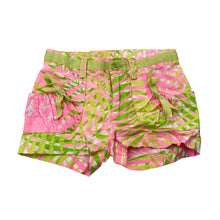 Load image into Gallery viewer, Girls Kate Mack, lightweight stretch cotton shorts, adjustable, EUC, size 4,  
