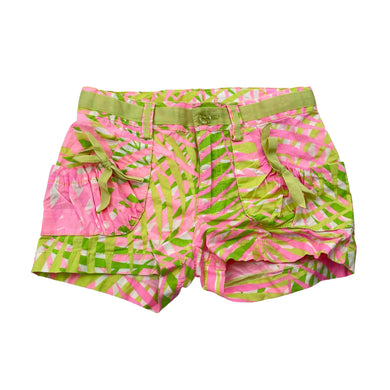 Girls Kate Mack, lightweight stretch cotton shorts, adjustable, EUC, size 4,  