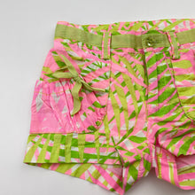 Load image into Gallery viewer, Girls Kate Mack, lightweight stretch cotton shorts, adjustable, EUC, size 4,  
