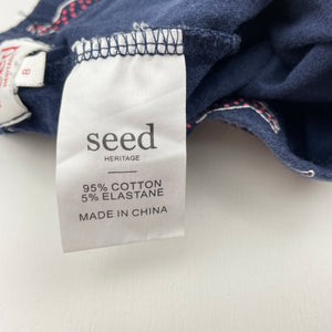 Girls Seed, stretchy leggings, rabbits, inside leg: 52cm, FUC, size 8,  
