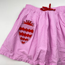 Load image into Gallery viewer, Girls Seed, lined lightweight cotton skirt, elasticated, L:33.5cm, EUC, size 9,  