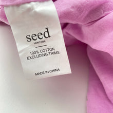 Load image into Gallery viewer, Girls Seed, lined lightweight cotton skirt, elasticated, L:33.5cm, EUC, size 9,  