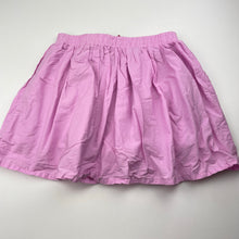 Load image into Gallery viewer, Girls Seed, lined lightweight cotton skirt, elasticated, L:33.5cm, EUC, size 9,  