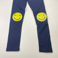 Load image into Gallery viewer, Girls Seed, navy leggings, sequin smiley faces, NEW, size 4,  