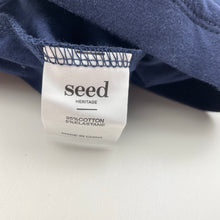 Load image into Gallery viewer, Girls Seed, navy leggings, sequin smiley faces, NEW, size 4,  