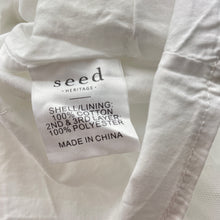 Load image into Gallery viewer, Girls Seed, lined lightweight cotton party dress, GUC, size 6-7, L: 62cm