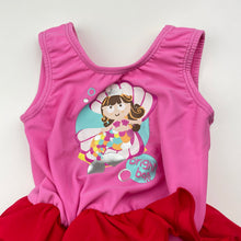 Load image into Gallery viewer, Girls Bright Bots, swim one-piece, built-in swim nappy, EUC, size 000,  