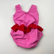 Load image into Gallery viewer, Girls Bright Bots, swim one-piece, built-in swim nappy, EUC, size 000,  