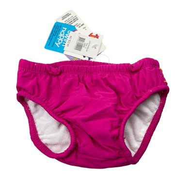 Girls Bright Bots, swim nappy / bottoms, UPF50+, NEW, size 0,  