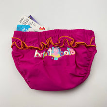 Load image into Gallery viewer, Girls Bright Bots, swim nappy / bottoms, UPF50+, NEW, size 0,  