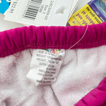 Load image into Gallery viewer, Girls Bright Bots, swim nappy / bottoms, UPF50+, NEW, size 0,  