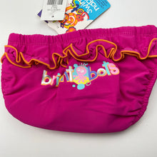 Load image into Gallery viewer, Girls Bright Bots, swim nappy / bottoms, UPF50+, NEW, size 0,  
