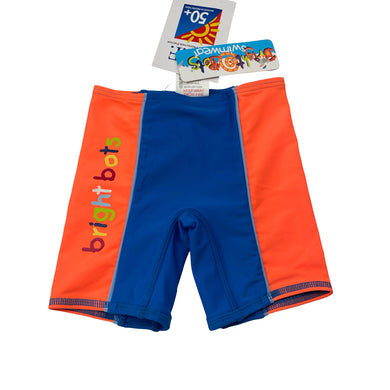 Unisex Bright Bots, UPF50+ swim shorts, NEW, size 00,  