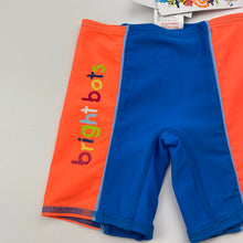 Load image into Gallery viewer, Unisex Bright Bots, UPF50+ swim shorts, NEW, size 00,  