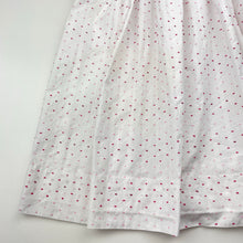 Load image into Gallery viewer, Girls D EMBROIDERY, smocked cotton dress (discolouration on skirt), FUC, size 5, L: 66cm