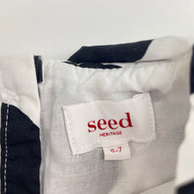 Load image into Gallery viewer, Girls Seed, lined spotted cotton dress (light marks), FUC, size 6-7, L: 62cm