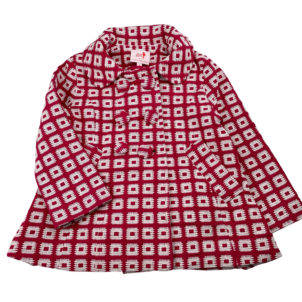 Girls Little Leona, lined, woven cotton jacket (small marks), FUC, size 4,  