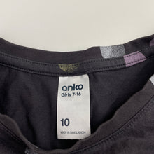 Load image into Gallery viewer, Girls Anko, cotton long sleeve tee / top, GUC, size 10,  
