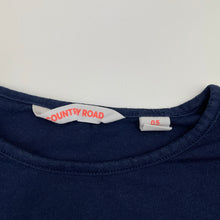 Load image into Gallery viewer, Girls Country Road, navy cotton top (wash fade), FUC, size 5,  