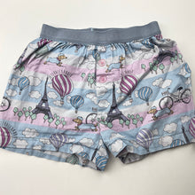 Load image into Gallery viewer, Girls Peter Alexander, lightweight cotton pyjama top &amp; shorts, FUC, size 4,  