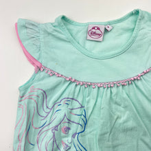 Load image into Gallery viewer, Girls Disney, Princess Aeriel, Little Mermaid cotton dress (marks right chest &amp; hem), FUC, size 4, L: 66cm