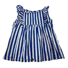 Load image into Gallery viewer, Girls Zara, striped lightweight cotton top, GUC, size 4-5,  