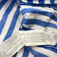 Load image into Gallery viewer, Girls Zara, striped lightweight cotton top, GUC, size 4-5,  