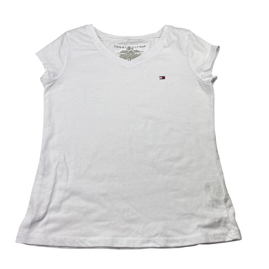 Girls TOMMY HILFIGER, lightweight V-neck tee / top, FUC, size 8-10,  