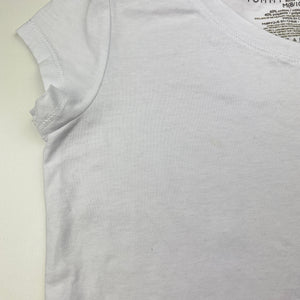 Girls TOMMY HILFIGER, lightweight V-neck tee / top, FUC, size 8-10,  
