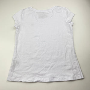 Girls TOMMY HILFIGER, lightweight V-neck tee / top, FUC, size 8-10,  