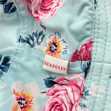 Load image into Gallery viewer, Girls SEAFOLLY, reversible floral / pink swim hat, FUC, size 2-4,  