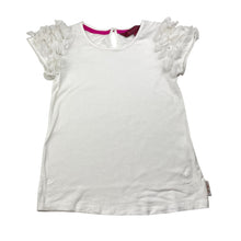 Load image into Gallery viewer, Girls TED BAKER, cotton/modal top, embellished sleeves, GUC, size 5,  