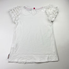 Load image into Gallery viewer, Girls TED BAKER, cotton/modal top, embellished sleeves, GUC, size 5,  