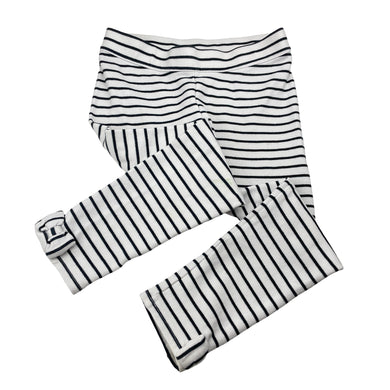 Girls JANIE and JACK, striped pants, elasticated, inside leg: 41cm (mark right knee), FUC, size 6,  