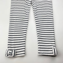 Load image into Gallery viewer, Girls JANIE and JACK, striped pants, elasticated, inside leg: 41cm (mark right knee), FUC, size 6,  