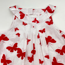 Load image into Gallery viewer, Girls JANIE and JACK, lightweight cotton summer top, butterflies, EUC, size 5,  