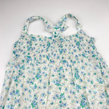 Load image into Gallery viewer, Girls Mango, lightweight floral cotton dress, FUC, size 5, L: 65cm