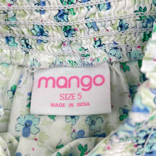 Load image into Gallery viewer, Girls Mango, lightweight floral cotton dress, FUC, size 5, L: 65cm
