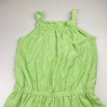Load image into Gallery viewer, Girls Anko, green summer playsuit, seashells, EUC, size 8,  