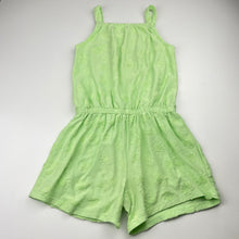 Load image into Gallery viewer, Girls Anko, green summer playsuit, seashells, EUC, size 8,  