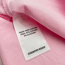 Load image into Gallery viewer, Girls Country Road, pink cotton tee / top, sequins, GUC, size 8,  