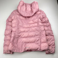 Load image into Gallery viewer, Girls UNIQLO, pink puffer jacket / coat, FUC, size 10,  