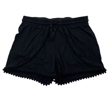 Load image into Gallery viewer, Girls Anko, black cotton shorts, elasticated, GUC, size 10,  