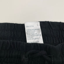 Load image into Gallery viewer, Girls Anko, black cotton shorts, elasticated, GUC, size 10,  