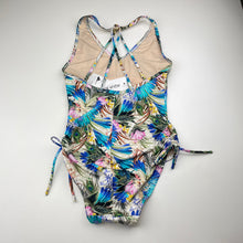 Load image into Gallery viewer, Girls AQUA BLU, colourful swim one-piece, NEW, size 14,  