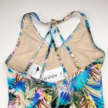 Load image into Gallery viewer, Girls AQUA BLU, colourful swim one-piece, NEW, size 14,  